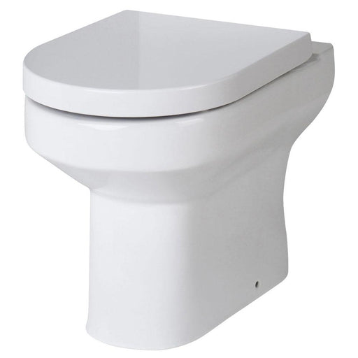 Hudson Reed Harmony Back To Wall Toilet & Seat - Unbeatable Bathrooms