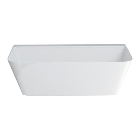 Clearwater Patinato Petite 1524 x 800mm Clear Stone White Bath - Unbeatable Bathrooms