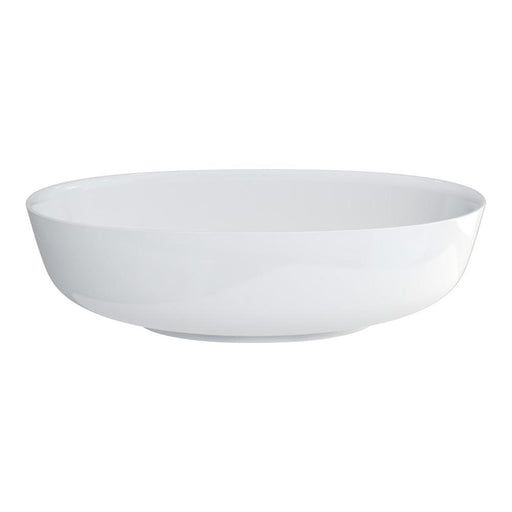Clearwater Puro 1700 x 750mm Freestanding Clear Stone White Bath - Unbeatable Bathrooms