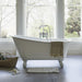Clearwater Romano Grande 1690 x 750mm Freestanding Clear Stone White Bath - Unbeatable Bathrooms