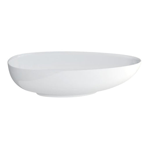 Clearwater Teardrop Grande 1910 x 820mm Clear Stone White Freestanding Bath - Unbeatable Bathrooms