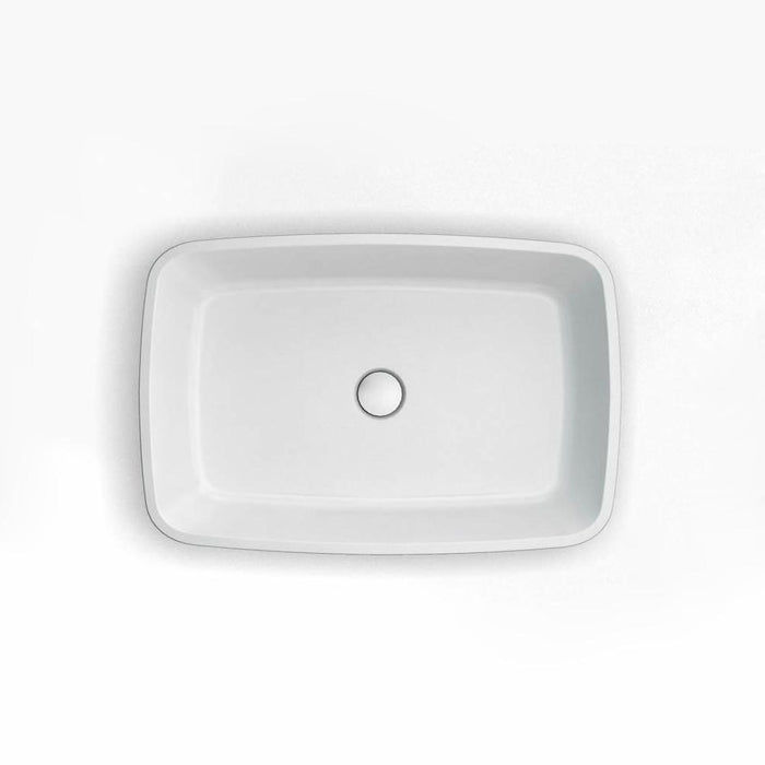 Clearwater Vicenza 590mm 0TH Natural Stone Countertop Basin - Unbeatable Bathrooms