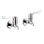 Armitage Shanks Clyde Plaster Sink Left Hand Sink with Work Surface Stainless Steel Integral Brackets, Strainer Basket - Unbeatable Bathrooms