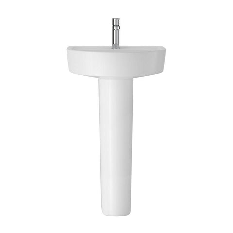 Hudson Reed Luna 52cm 1TH Full Pedestal Basin - Unbeatable Bathrooms