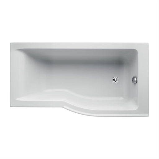 Ideal Standard Concept Air 150 x 80cm Idealform shower bath right hand with no taphole - Unbeatable Bathrooms
