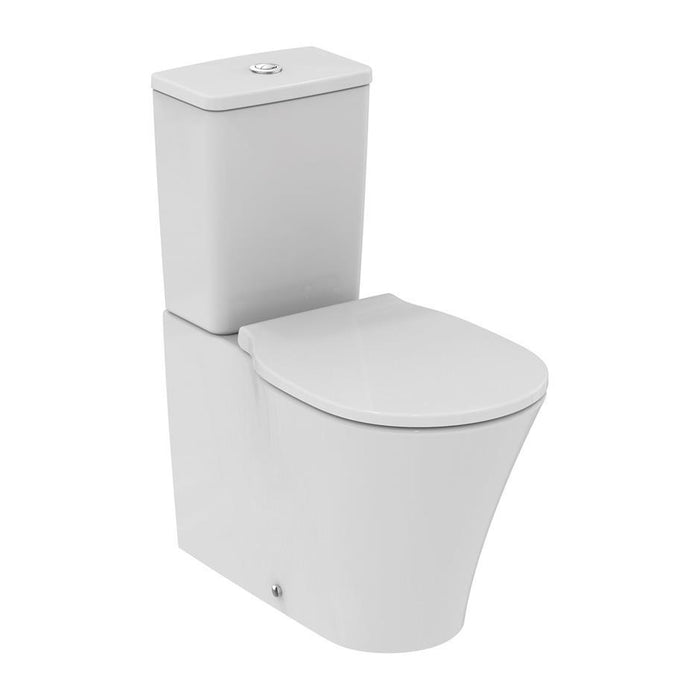 Ideal Standard Concept Air Close Coupled Toilet with Aquablade Technology (Closed Back) - Unbeatable Bathrooms
