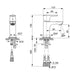 Ideal Standard Concept Air mini single lever basin mixer - no waste - Unbeatable Bathrooms