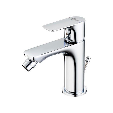 Ideal Standard Concept Air single lever bidet mixer with pop-up waste - Unbeatable Bathrooms
