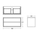 Ideal Standard Concept Air Wall Hung Vanity Units - with Drawers - Unbeatable Bathrooms