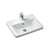 Ideal Standard Concept Cube 58cm Countertop Washbasin 1 Taphole and Overflow - Unbeatable Bathrooms