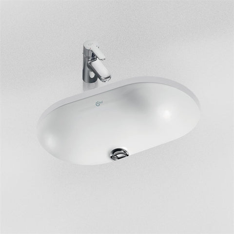 Ideal Standard Concept Oval Under-Countertop Washbasin - Unbeatable Bathrooms