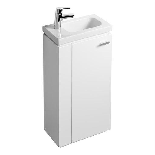 Ideal Standard Concept Space 450mm Cloakroom Vanity Unit - Floor Standing 1 Door Unit (LH) - Unbeatable Bathrooms