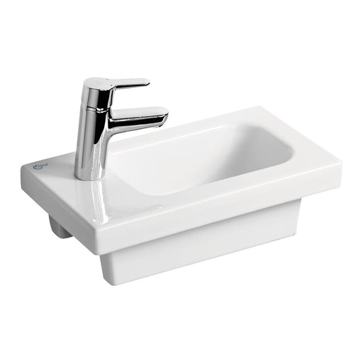 Ideal Standard Concept Space 45x25cm Guest furniture basin with , no overflow - one taphole - Unbeatable Bathrooms