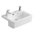 Ideal Standard Concept Space Basin Suite with 50cm Cube Short Projection Semi Countertop Washbasin - Unbeatable Bathrooms