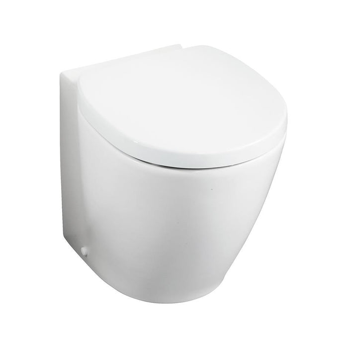 Ideal Standard Concept Space Compact Back-To-Wall WC Toilet Suite with Cistern - Unbeatable Bathrooms