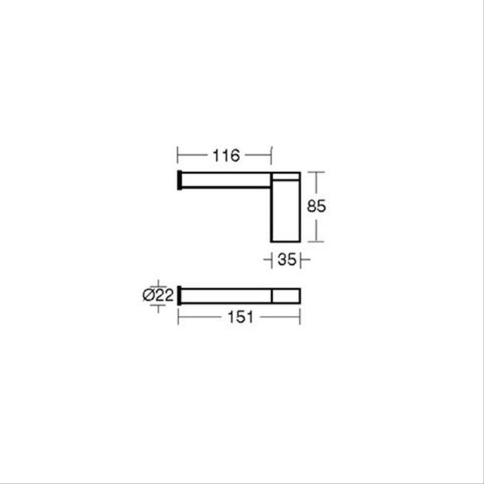 Ideal Standard Concept spare toilet roll holder - Unbeatable Bathrooms