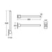 Armitage Shanks Contemporary 21 Hinged Support Rail, 80cm Doc M Compliant - Unbeatable Bathrooms