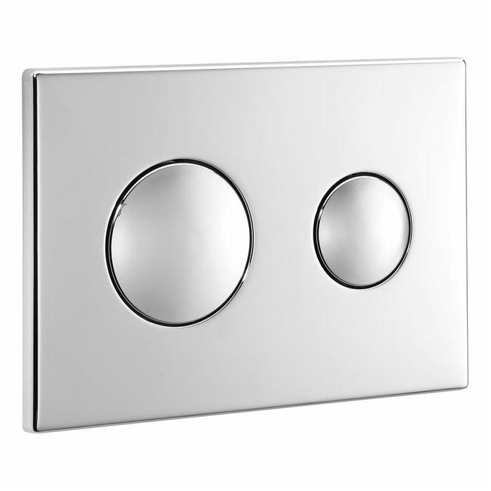 Armitage / Ideal Standard Contemporary flush plate dual flush, unbranded for Conceala 2 cisterns - Unbeatable Bathrooms