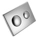 Ideal Standard / Armitage Shanks Contemporary Flushplate - Brushed Nickel Satin Matt - Unbeatable Bathrooms