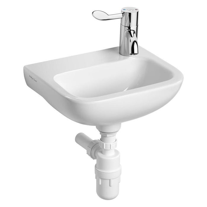 Armitage Shanks Contour 21 37cm Hand Rinse Basin No Overflow Or Chain Hole - Unbeatable Bathrooms