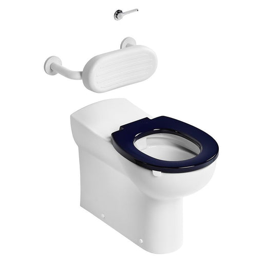 Armitage Shanks Contour 21+ 70cm Projection Rimless Back-To-Wall Toilet with Horizontal Outlet & Anti-Microbial Glaze - Unbeatable Bathrooms