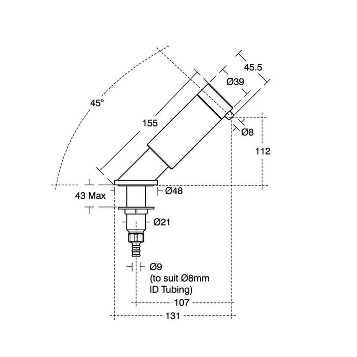 Armitage Shanks Contour 21 Angular Deck Mounted Soap Dispenser - Unbeatable Bathrooms