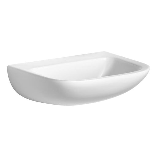 Armitage Shanks Contour 21 Basin with Back Outlet, No Overflow or Chain Hole - No Tapholes - Unbeatable Bathrooms