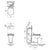 Armitage Shanks Contour 21+ Raised Height Rimless Back-To-Wall Toiler with Raised Horizontal Outlet & Anti-Microbial Glaze - Unbeatable Bathrooms