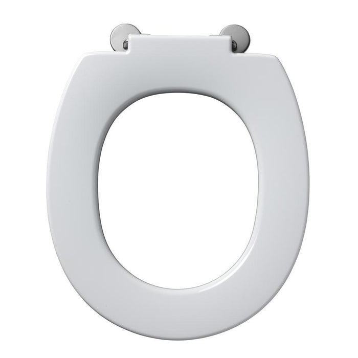 Armitage Shanks Contour 21 Toilet Seat - No Cover (Top Fixing Hinges & Retaining Buffers) - Unbeatable Bathrooms