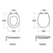 Armitage Shanks Contour 21 Toilet Seat Only (For 305mm High Pan) - Unbeatable Bathrooms
