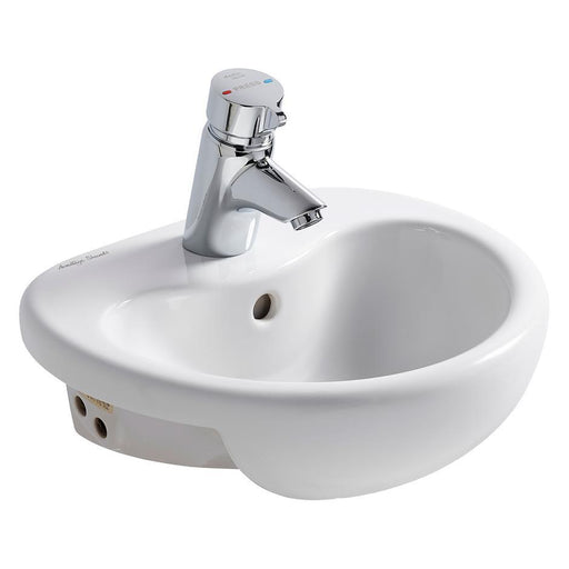 Armitage Shanks Contour 21 Splash 40cm Short Projection Semi-Countertop Basin - Unbeatable Bathrooms