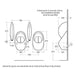 Armitage Shanks Contour Hygeniq 67cm Waterless Urinal Bowl, Concealed Waste with Aquanil Technology - Unbeatable Bathrooms