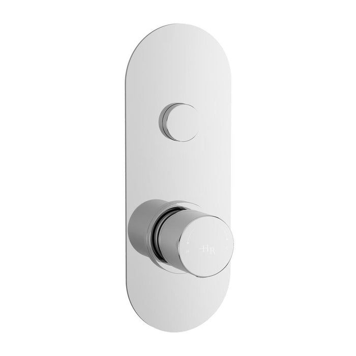 Hudson Reed Ignite Round Shower Valve (1 Outlet) - Unbeatable Bathrooms