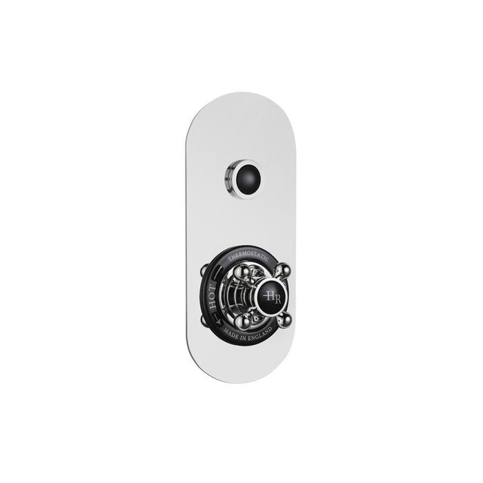 Hudson Reed Topaz Single Push Button Shower Valve - Unbeatable Bathrooms