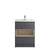 Hudson Reed Coast Vanity Units - Floor Standing 2 Drawer Unit with Basin - Unbeatable Bathrooms