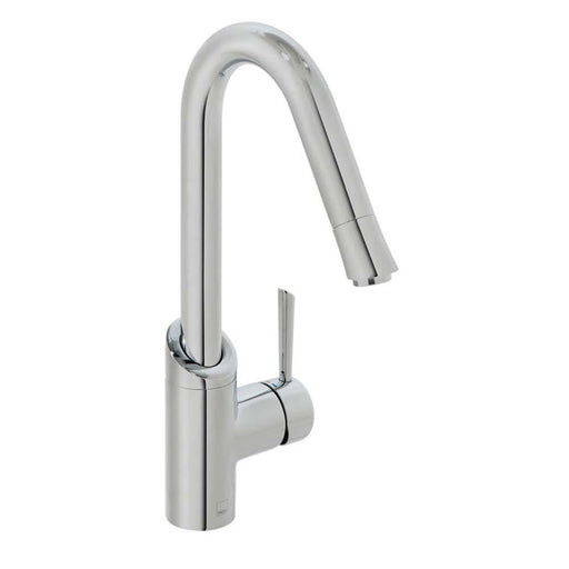Vado Kori Deck Mounted Mono Sink Mixer with Swivel Spout - Unbeatable Bathrooms