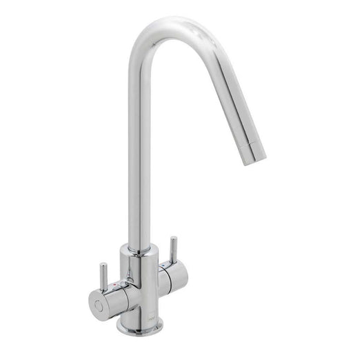 Vado Sky Deck Mounted Mono Sink Mixer with Swivel Spout - Unbeatable Bathrooms