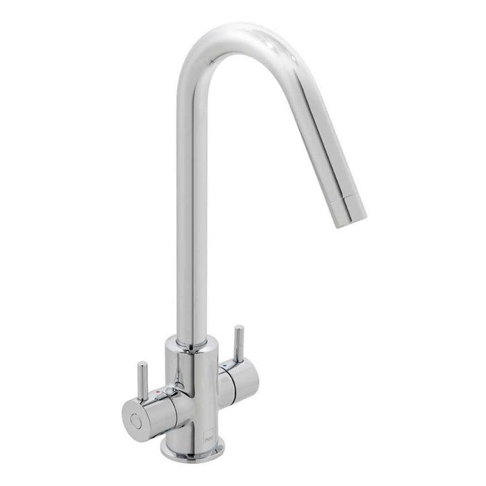 Vado Sky Deck Mounted Mono Sink Mixer with Swivel Spout - Unbeatable Bathrooms