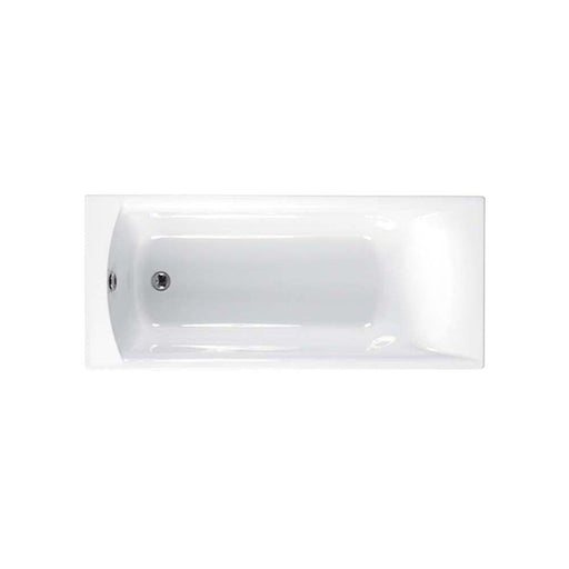 Carron Delta P Shaped Carronite Left Hand Showerbath - Unbeatable Bathrooms
