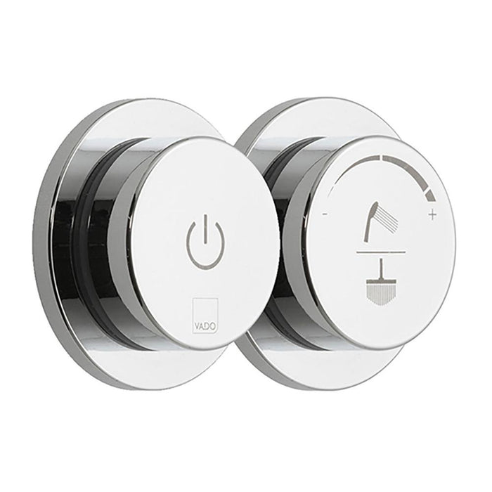 Vado SmartDial Thermostatic 2 Outlet Shower Valve MP/HP - Unbeatable Bathrooms