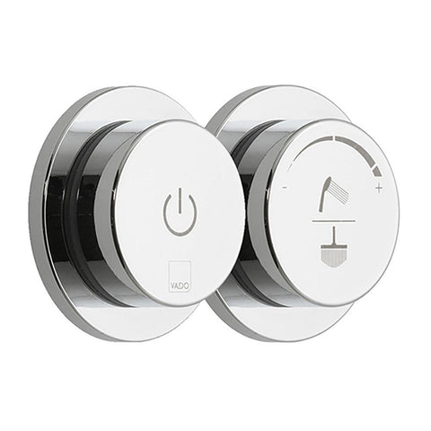 Vado SmartDial Thermostatic 2 Outlet Shower Valve MP/HP - Unbeatable Bathrooms