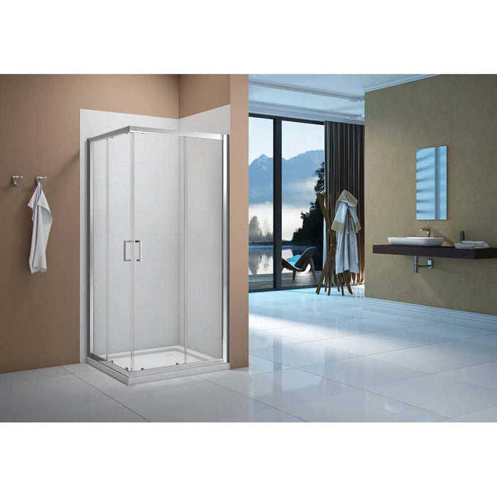 Merlyn Vivid Boost Corner Entry Shower Enclosure - Unbeatable Bathrooms