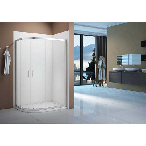 Merlyn Vivid Boost 2 Door Offset Quadrant Shower Enclosure - Unbeatable Bathrooms