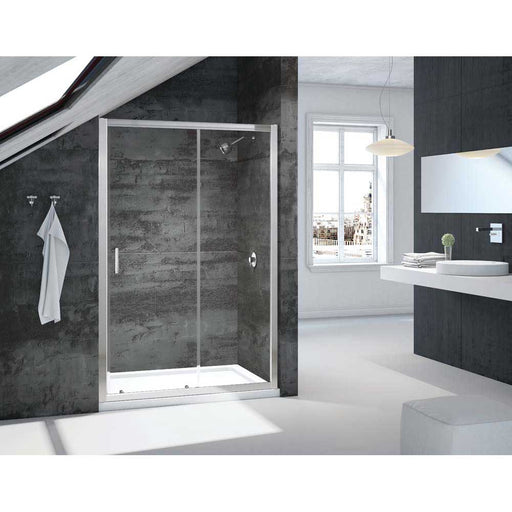 Merlyn Vivid Boost Loft 1200mm Sliding Door Shower Enclosure - Unbeatable Bathrooms