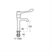 Armitage Shanks Doon Sink, Single Bowl 60cm X 60cm, 2 Tapholes - Unbeatable Bathrooms