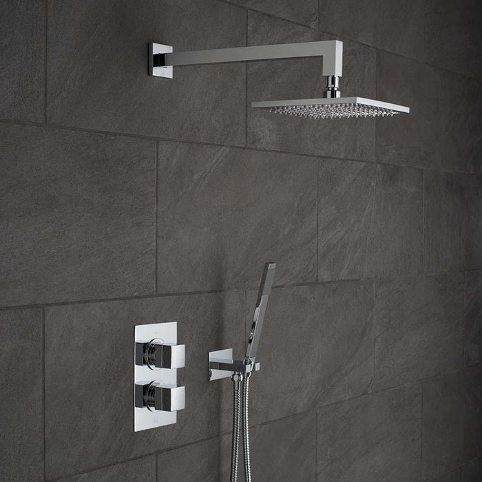Vado Shower Valve Package of Mix Two Outlet Thermostatic Shower Package with Mini Shower Kit - Unbeatable Bathrooms