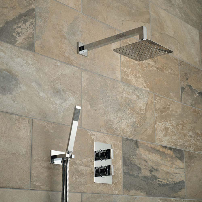 Vado Shower Valve Package of Notion Two Outlet Thermostatic Shower Package with Mini Shower Kit - Unbeatable Bathrooms