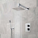 Vado Phase 2 Outlet Thermostatic Shower Set with Shower Head & Hand Shower - Unbeatable Bathrooms