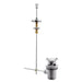 Hudson Reed Traditional Basin Black Pull Up Waste - Unbeatable Bathrooms