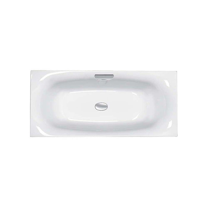 Carron Echelon 1700 x 750mm Double Ended White Acrylic Standard Bath - Unbeatable Bathrooms